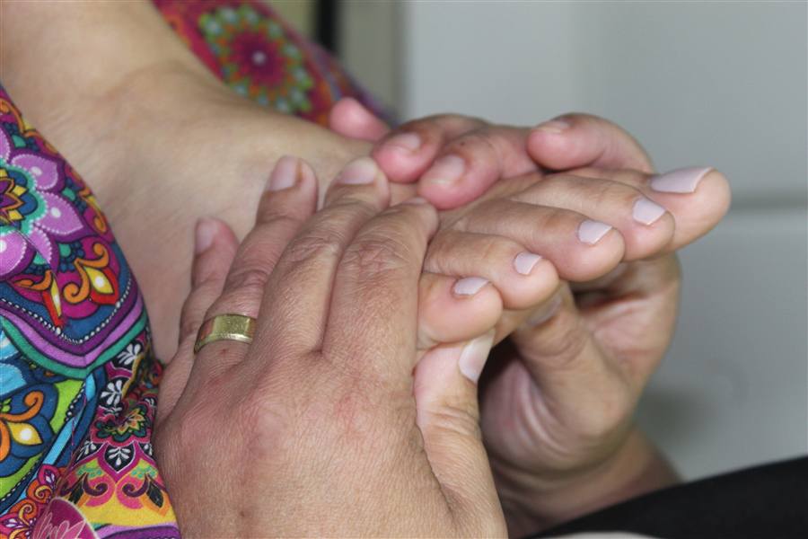 Real foot reflexology photo