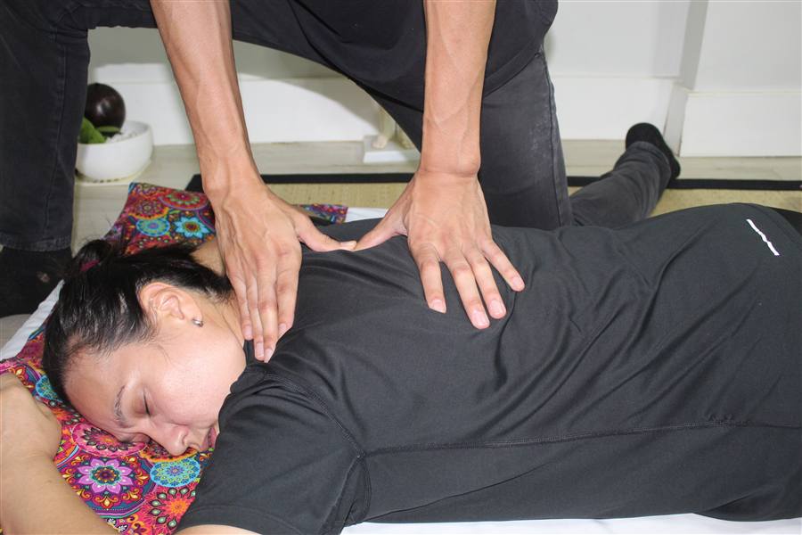 Real Shiatsu session